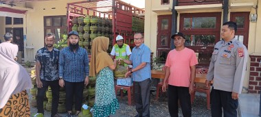 DISKOPUKM dan DAG Abes Menggelar LPG Subsidi Bagi Masyarakat Kecamatan Cot Glie